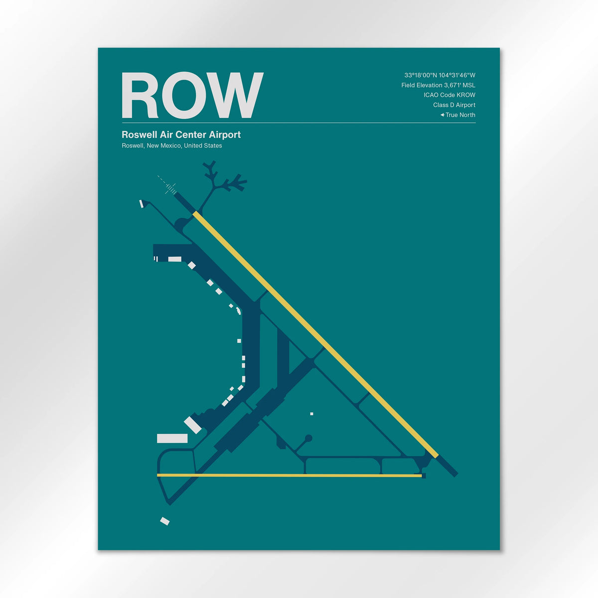 ROW Airport Diagram