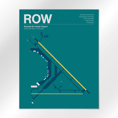 ROW Airport Diagram