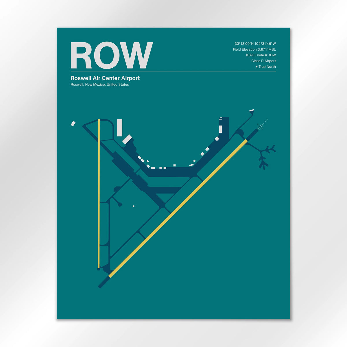 ROW Airport Diagram