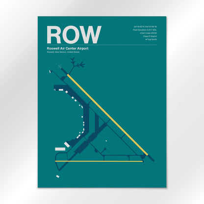 ROW Airport Diagram