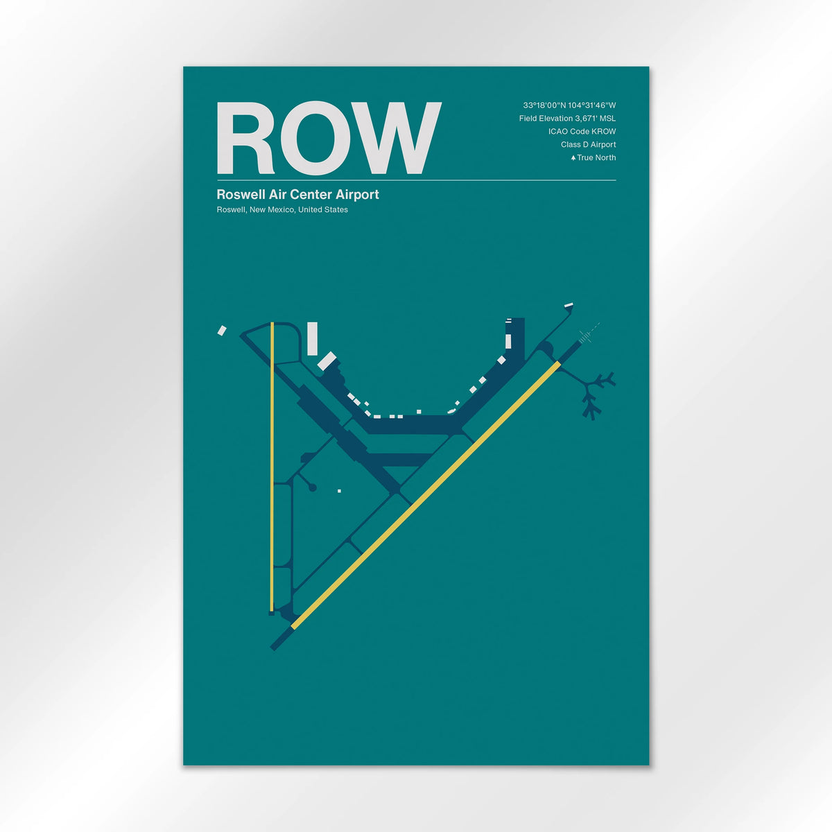 ROW Airport Diagram