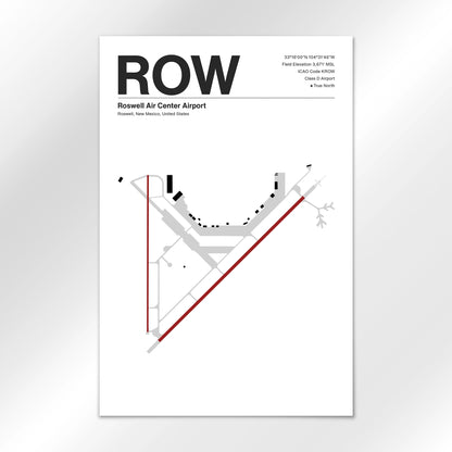 ROW Airport Diagram