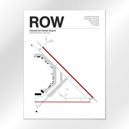 ROW Airport Diagram