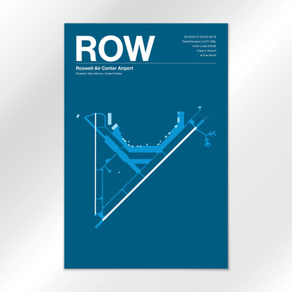ROW Airport Diagram