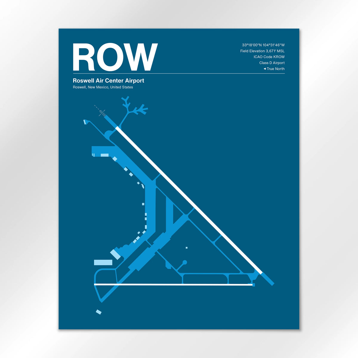 ROW Airport Diagram