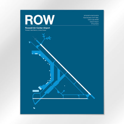 ROW Airport Diagram