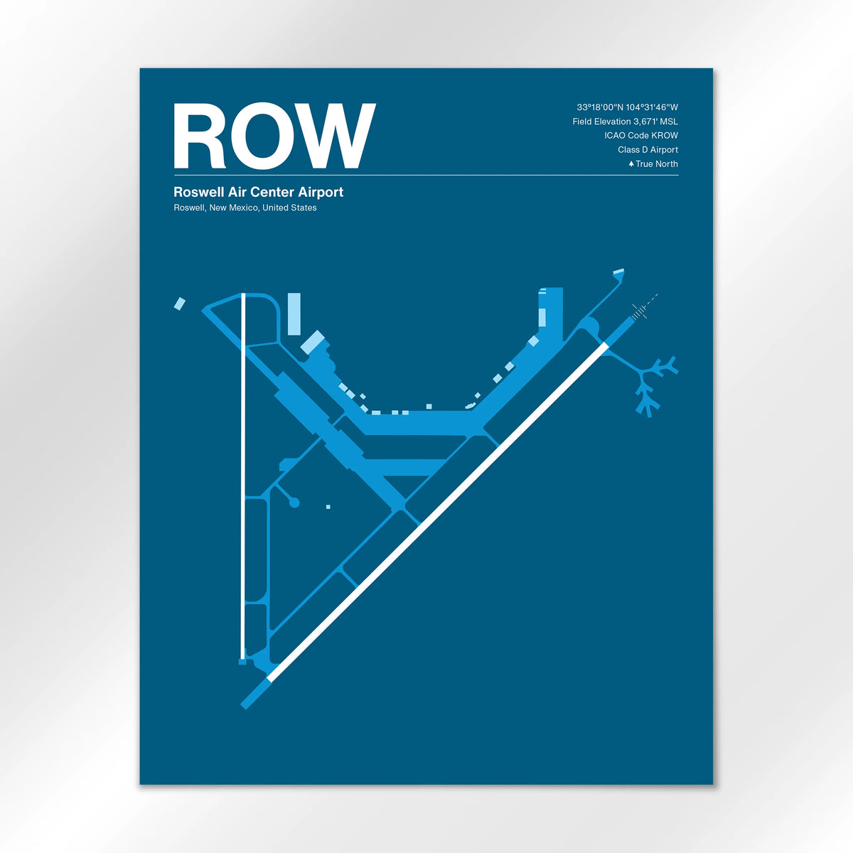 ROW Airport Diagram