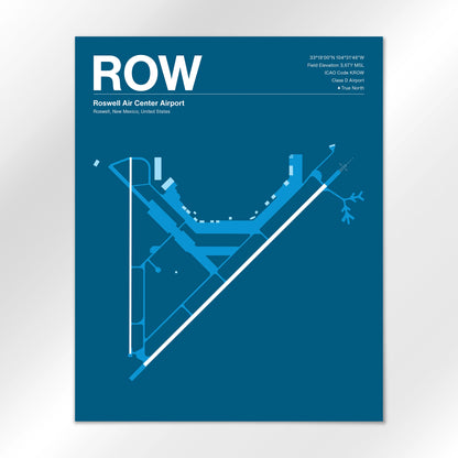 ROW Airport Diagram