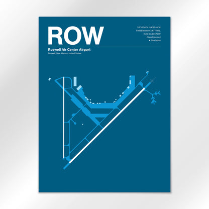 ROW Airport Diagram