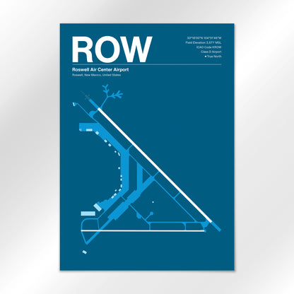 ROW Airport Diagram