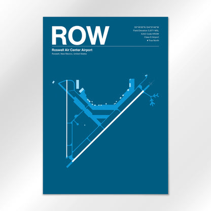 ROW Airport Diagram