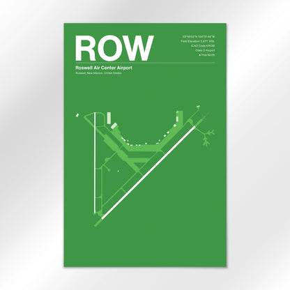 ROW Airport Diagram