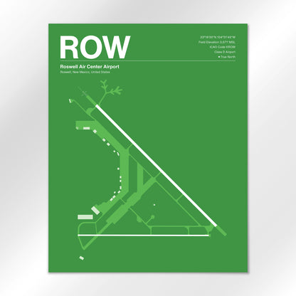 ROW Airport Diagram