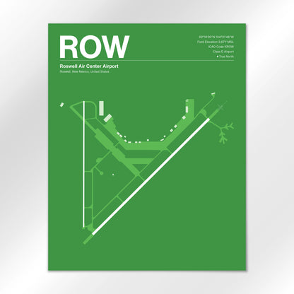 ROW Airport Diagram