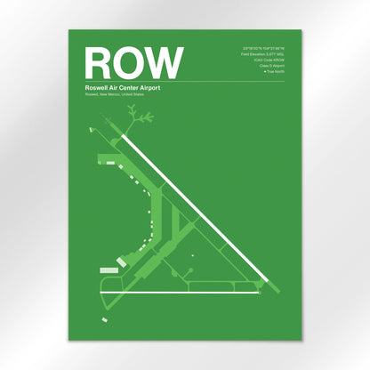 ROW Airport Diagram