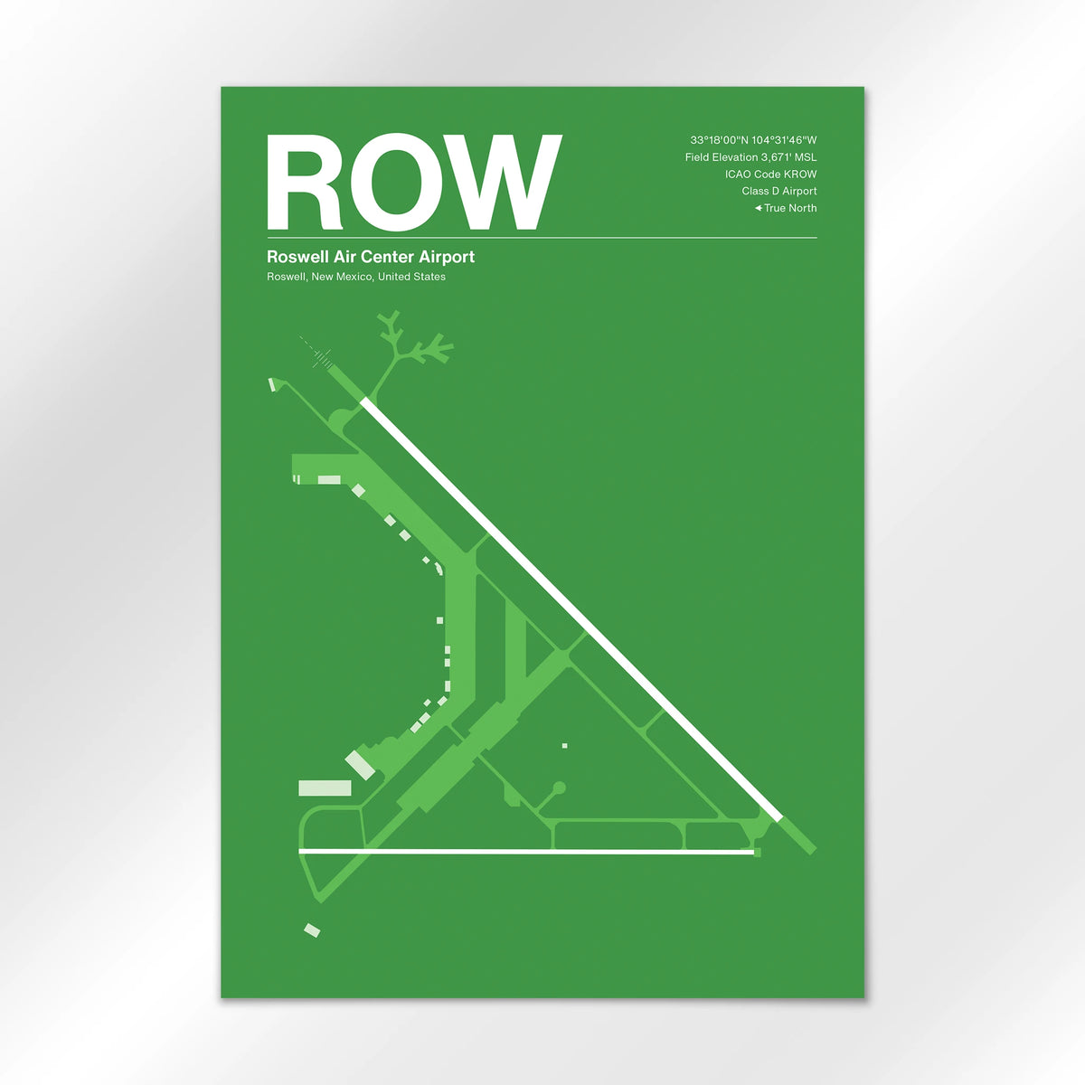 ROW Airport Diagram