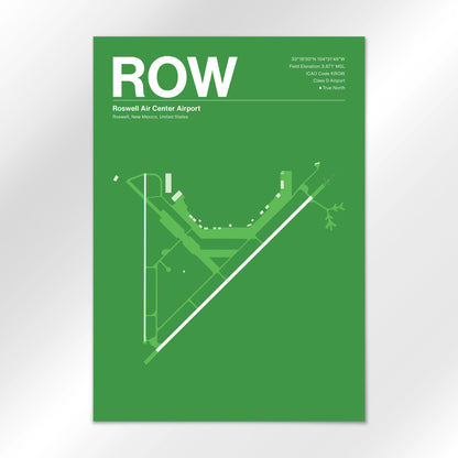 ROW Airport Diagram
