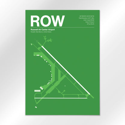 ROW Airport Diagram