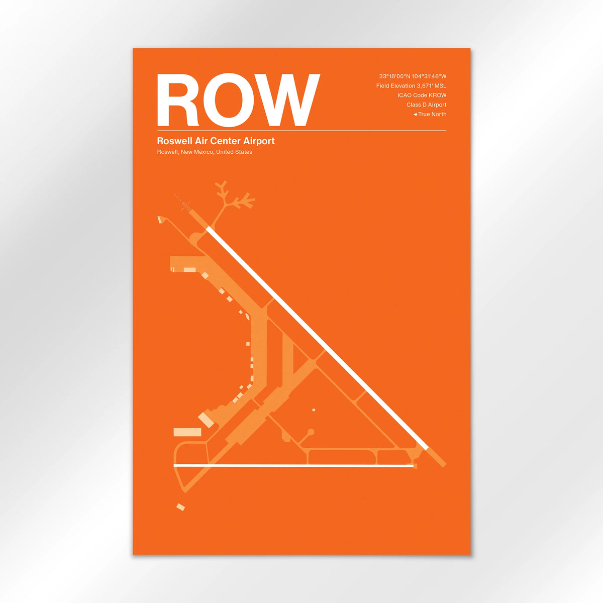 ROW Airport Diagram