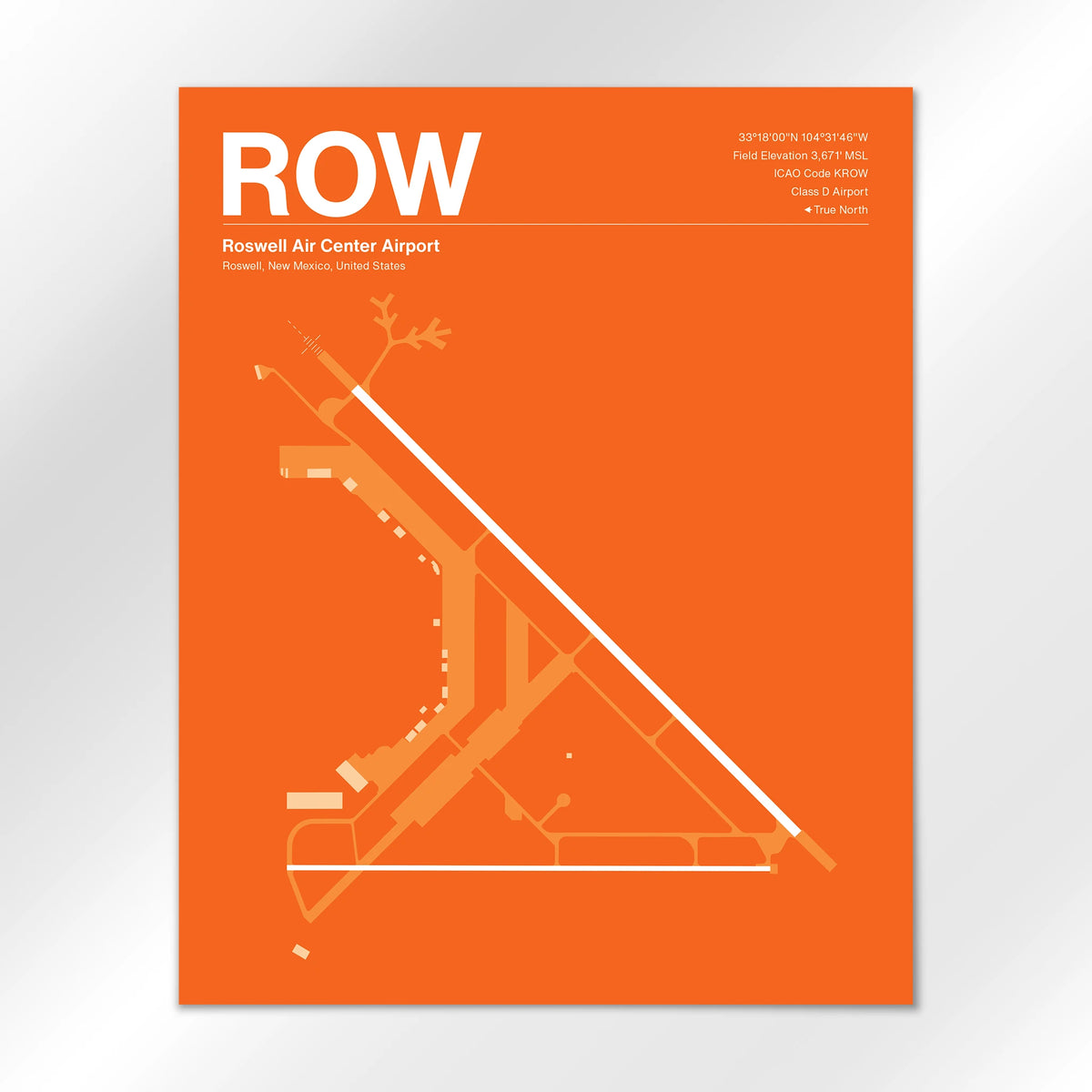 ROW Airport Diagram