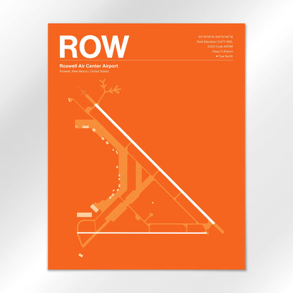 ROW Airport Diagram