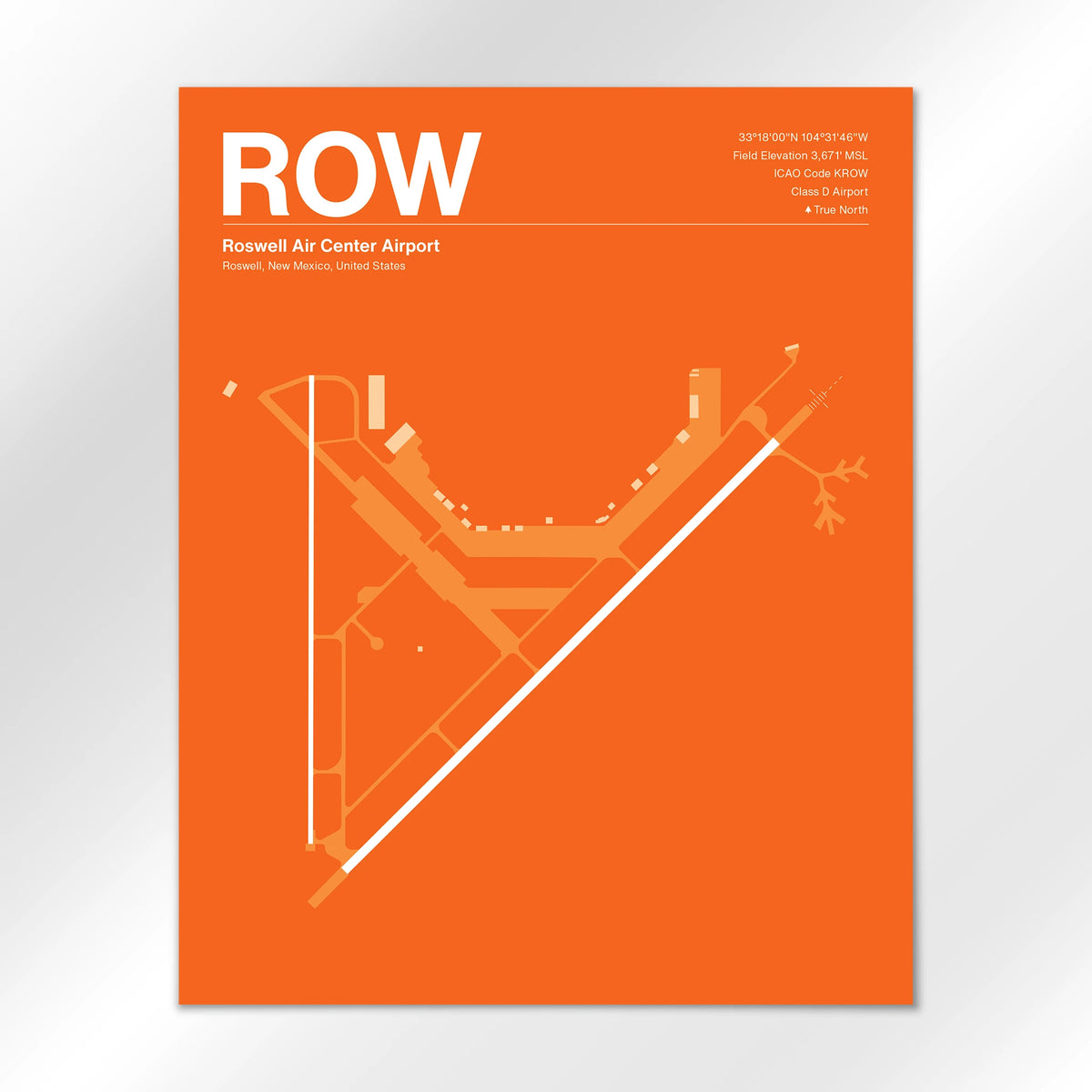 ROW Airport Diagram