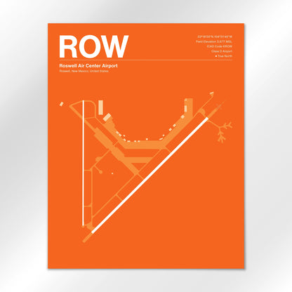 ROW Airport Diagram