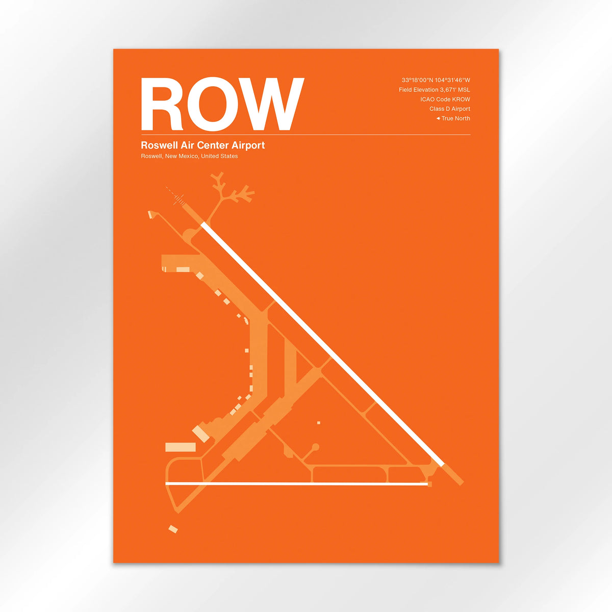 ROW Airport Diagram