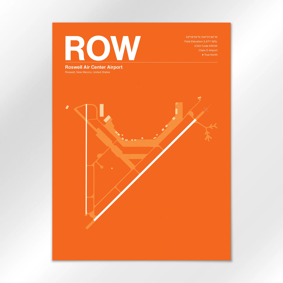 ROW Airport Diagram