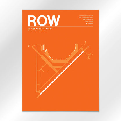 ROW Airport Diagram