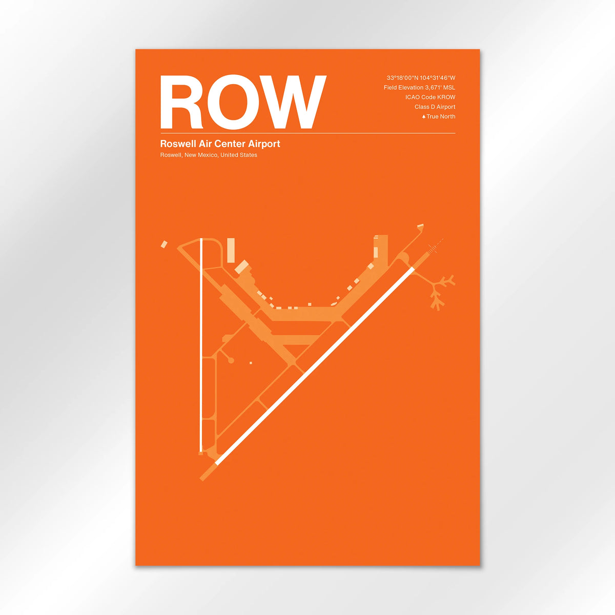 ROW Airport Diagram