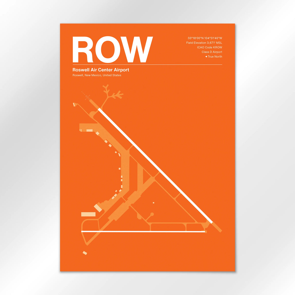 ROW Airport Diagram