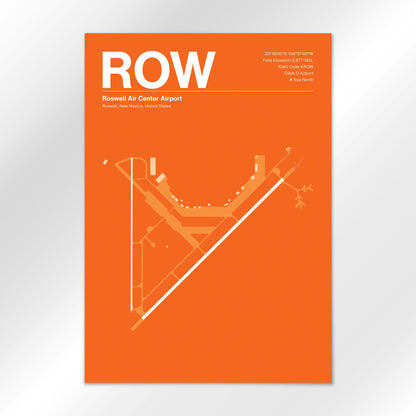 ROW Airport Diagram