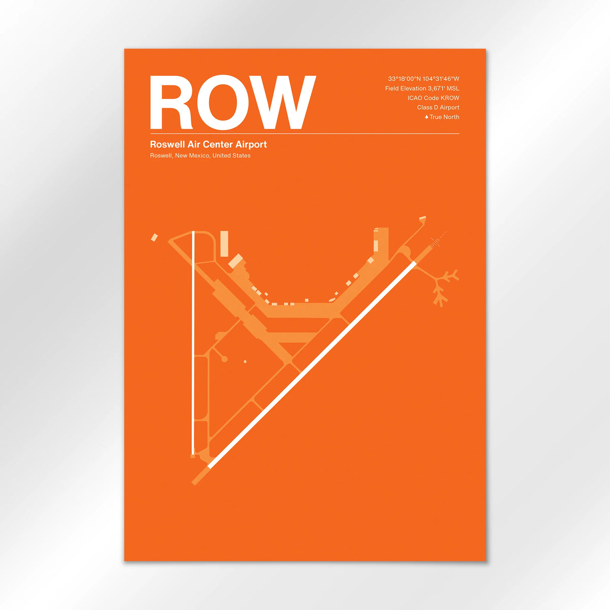 ROW Airport Diagram