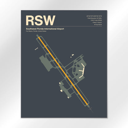 RSW Airport Diagram