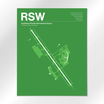 RSW Airport Diagram