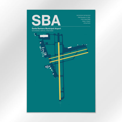 SBA Airport Diagram
