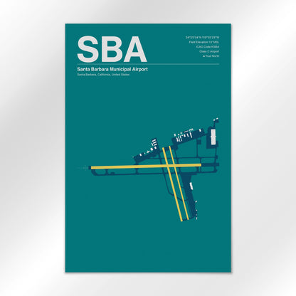 SBA Airport Diagram