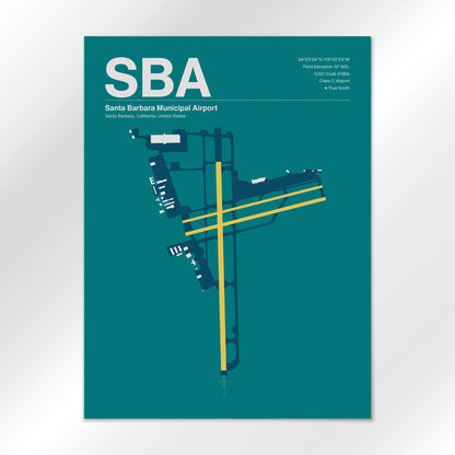 SBA Airport Diagram
