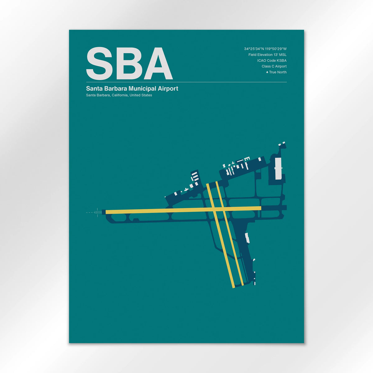 SBA Airport Diagram