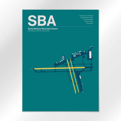 SBA Airport Diagram