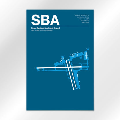 SBA Airport Diagram