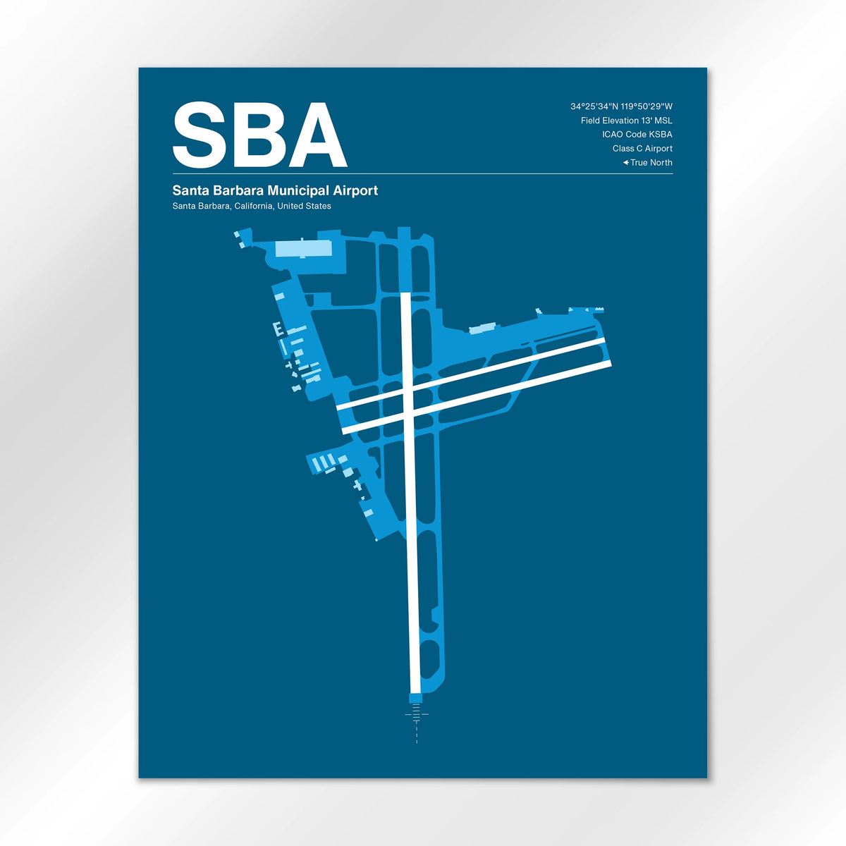 SBA Airport Diagram