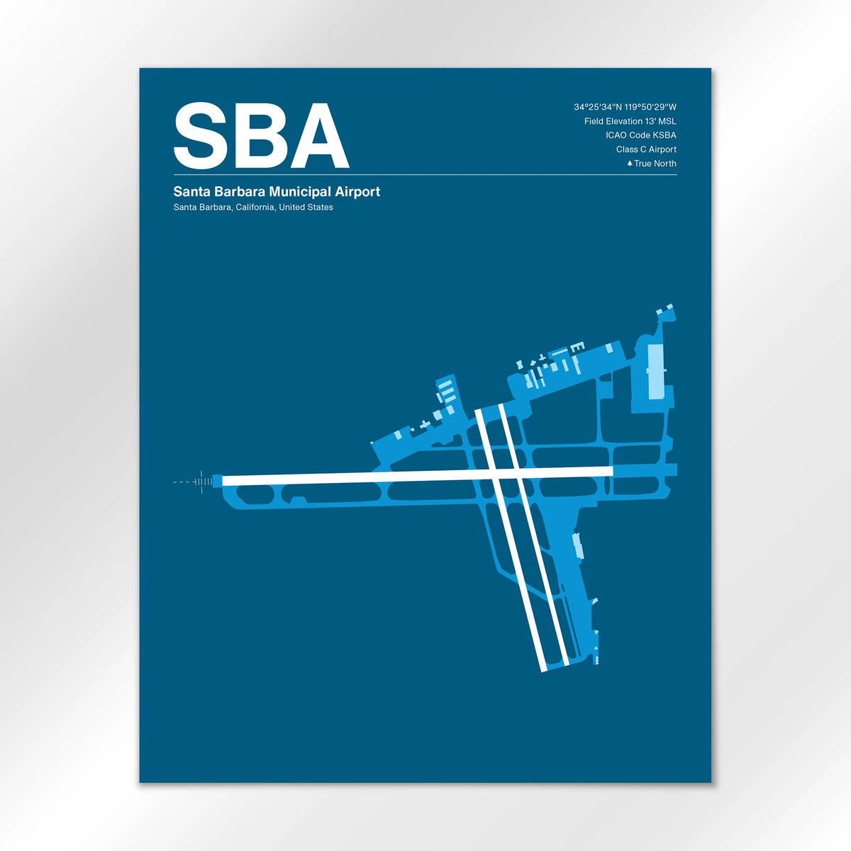 SBA Airport Diagram