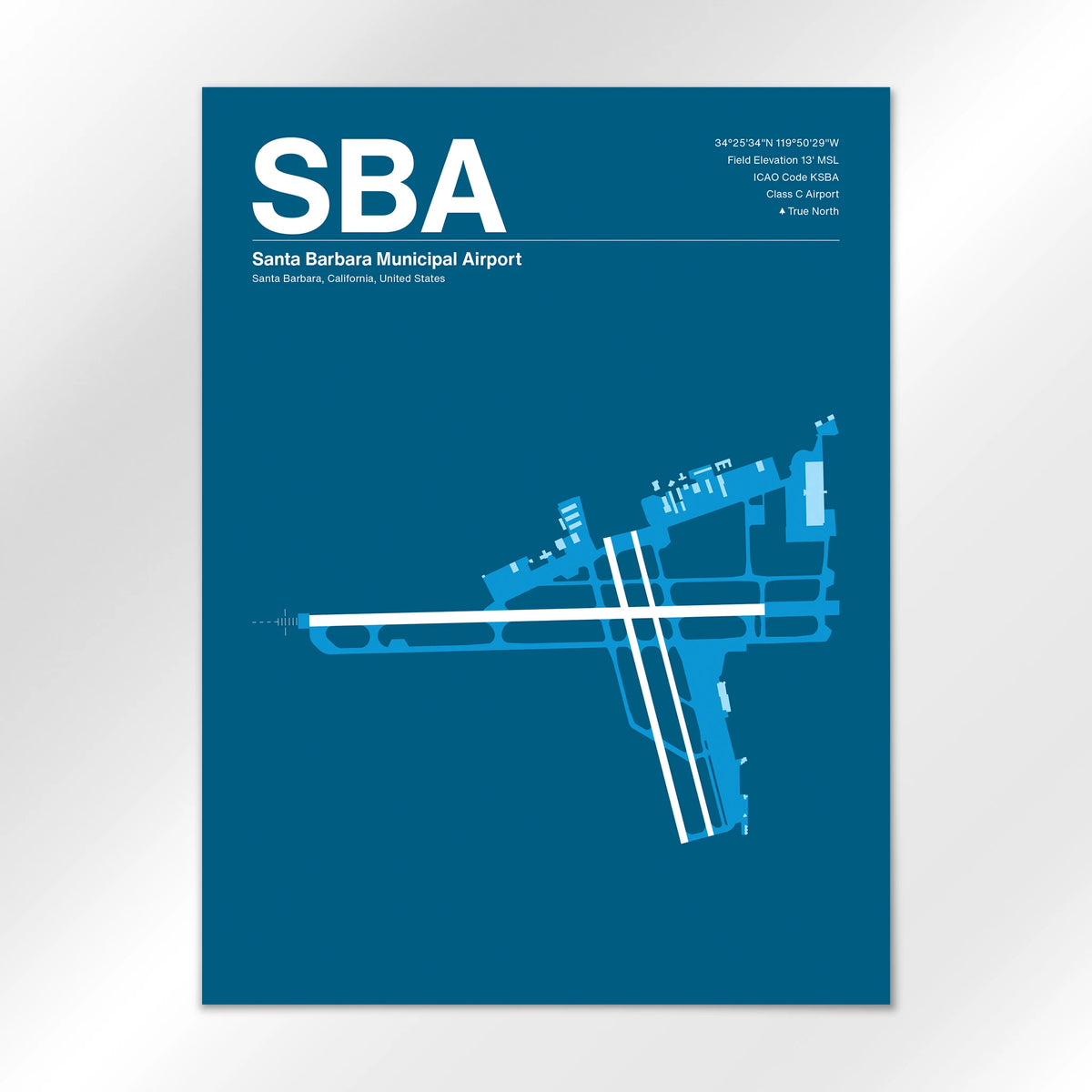 SBA Airport Diagram