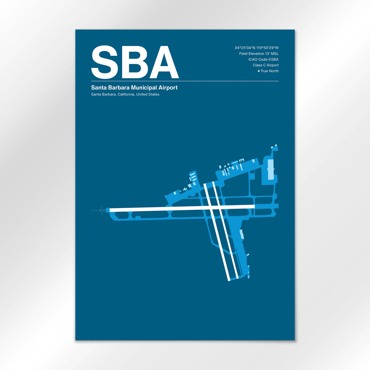 SBA Airport Diagram