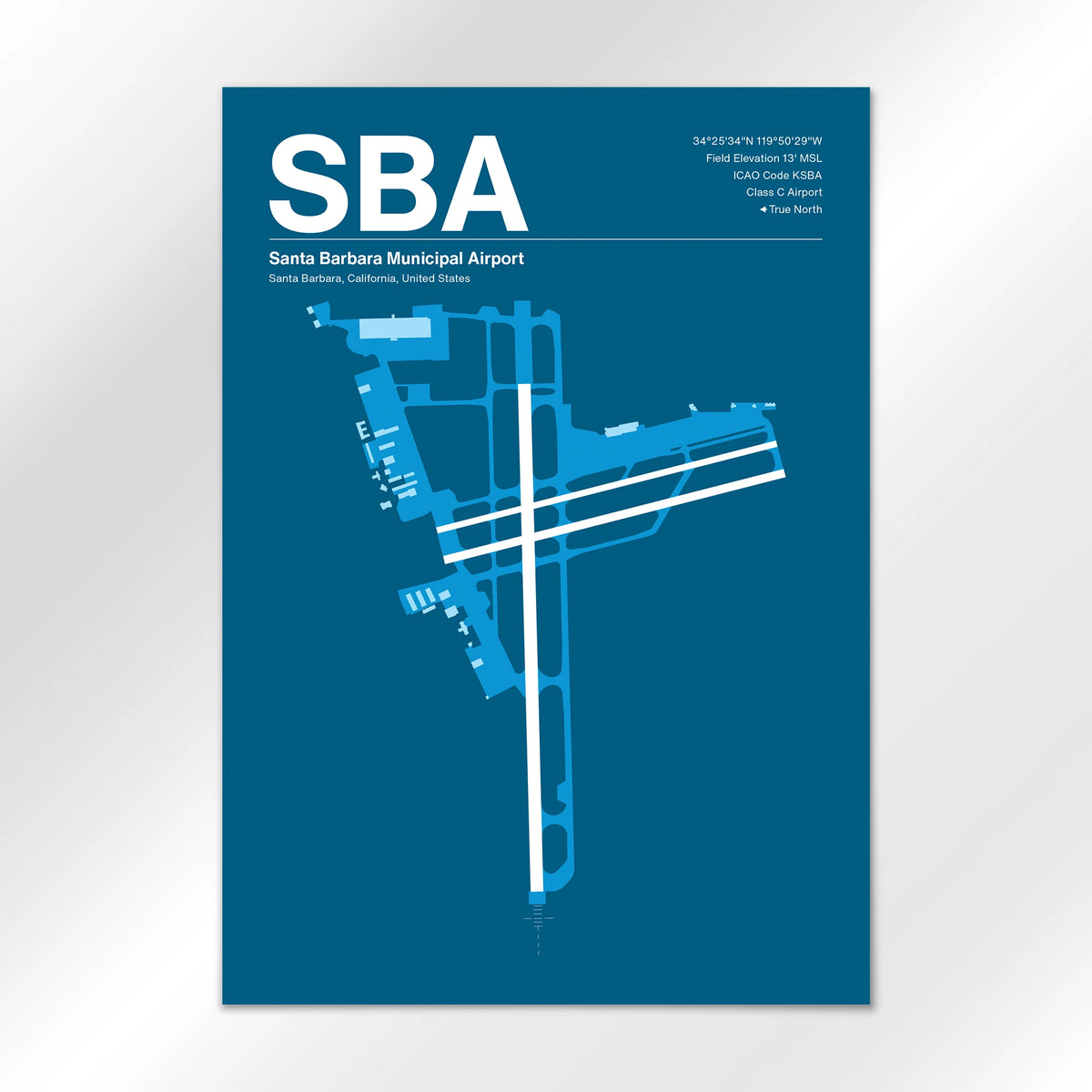 SBA Airport Diagram