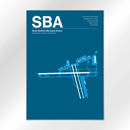 SBA Airport Diagram