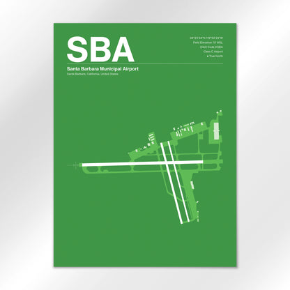 SBA Airport Diagram
