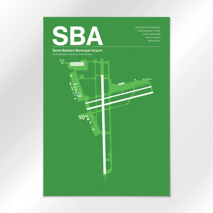 SBA Airport Diagram